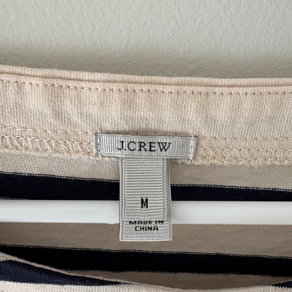 J crew | striped t shirt | size medium - Picture 2 of 2